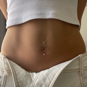 Piercing do pupka