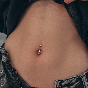 Piercing do pupka