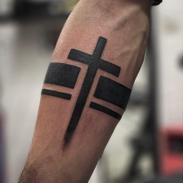 tetovanie s krížom