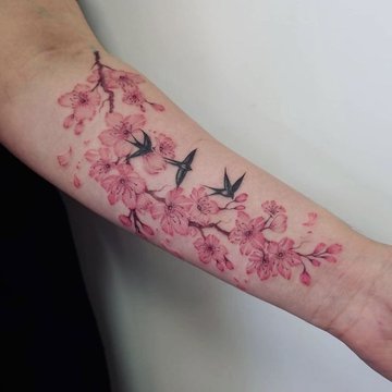tetovanie sakura
